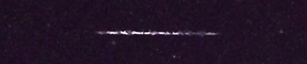 Unprocessed fireball image