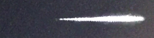 Unprocessed fireball image