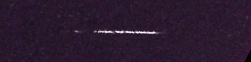 Unprocessed fireball image