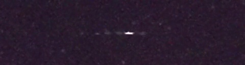 Unprocessed fireball image