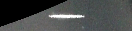 Unprocessed fireball image