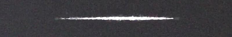 Unprocessed fireball image