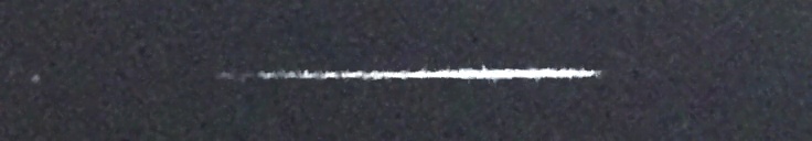 Unprocessed fireball image