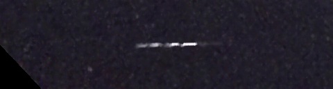 Unprocessed fireball image