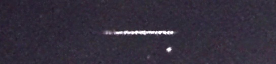 Unprocessed fireball image