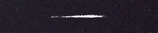 Unprocessed fireball image