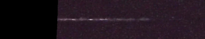 Unprocessed fireball image