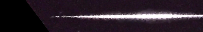 Unprocessed fireball image