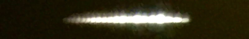 Unprocessed fireball image