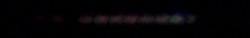 Unprocessed fireball image