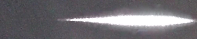 Unprocessed fireball image