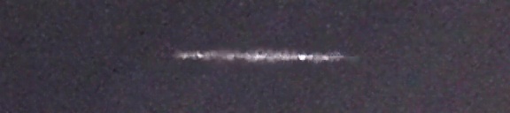 Unprocessed fireball image