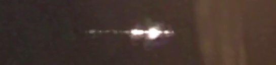 Unprocessed fireball image