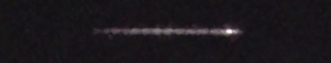 Unprocessed fireball image