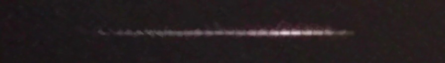 Unprocessed fireball image