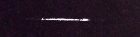 Unprocessed fireball image