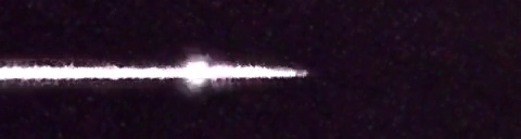 Unprocessed fireball image
