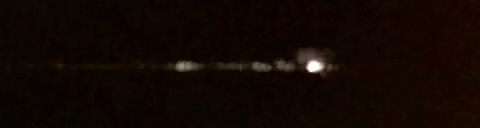 Unprocessed fireball image