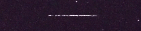 Unprocessed fireball image
