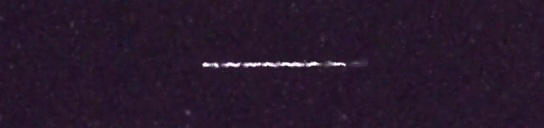 Unprocessed fireball image