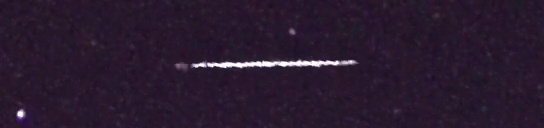 Unprocessed fireball image