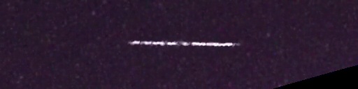 Unprocessed fireball image