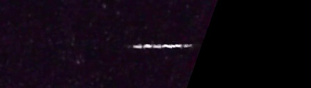 Unprocessed fireball image