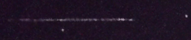Unprocessed fireball image