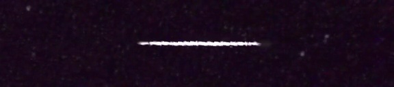 Unprocessed fireball image