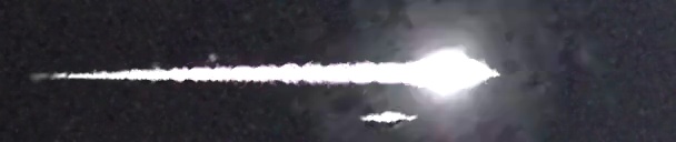 Unprocessed fireball image