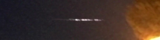 Unprocessed fireball image