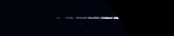 Unprocessed fireball image