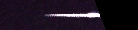 Unprocessed fireball image