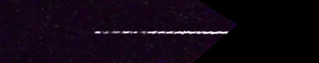 Unprocessed fireball image