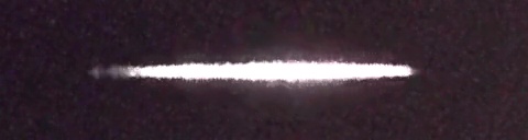 Unprocessed fireball image