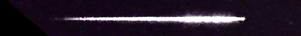 Unprocessed fireball image