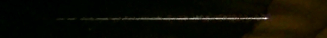 Unprocessed fireball image