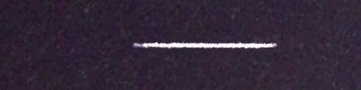 Unprocessed fireball image