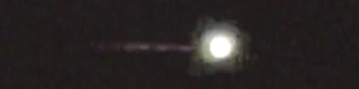 Unprocessed fireball image