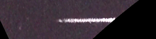 Unprocessed fireball image