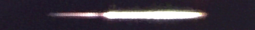 Unprocessed fireball image