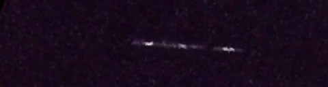 Unprocessed fireball image