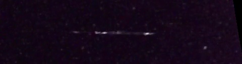 Unprocessed fireball image