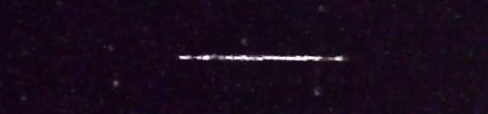 Unprocessed fireball image