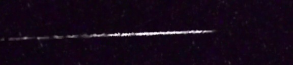 Unprocessed fireball image