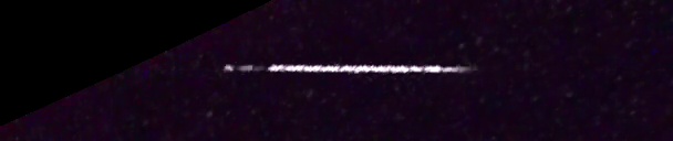 Unprocessed fireball image