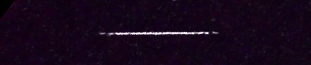 Unprocessed fireball image