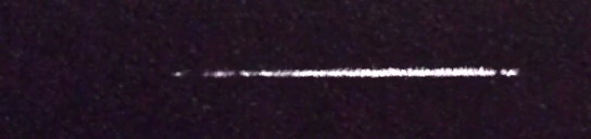 Unprocessed fireball image