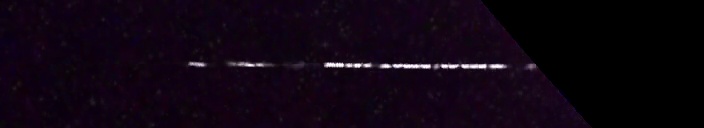 Unprocessed fireball image