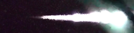 Unprocessed fireball image